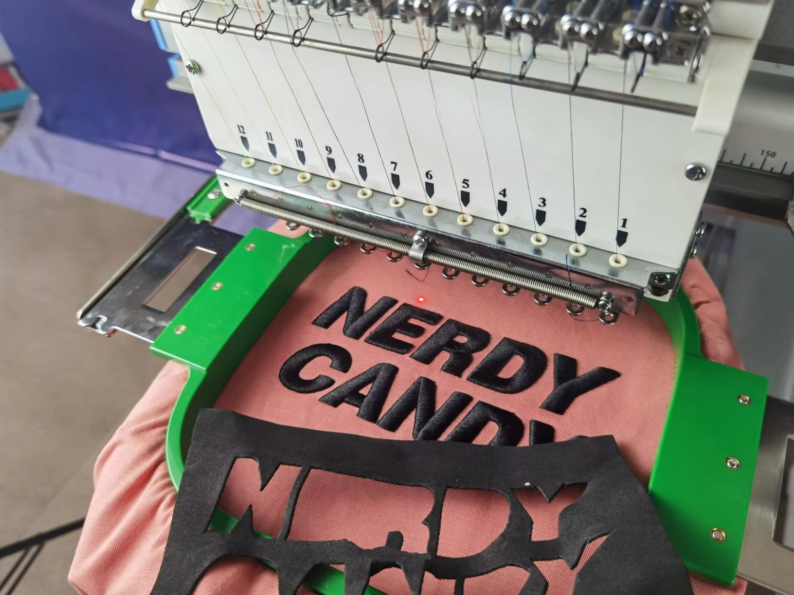 Auto 8-Head Embroidery Sewing  - Embroidery Design Software ulasan dan harga