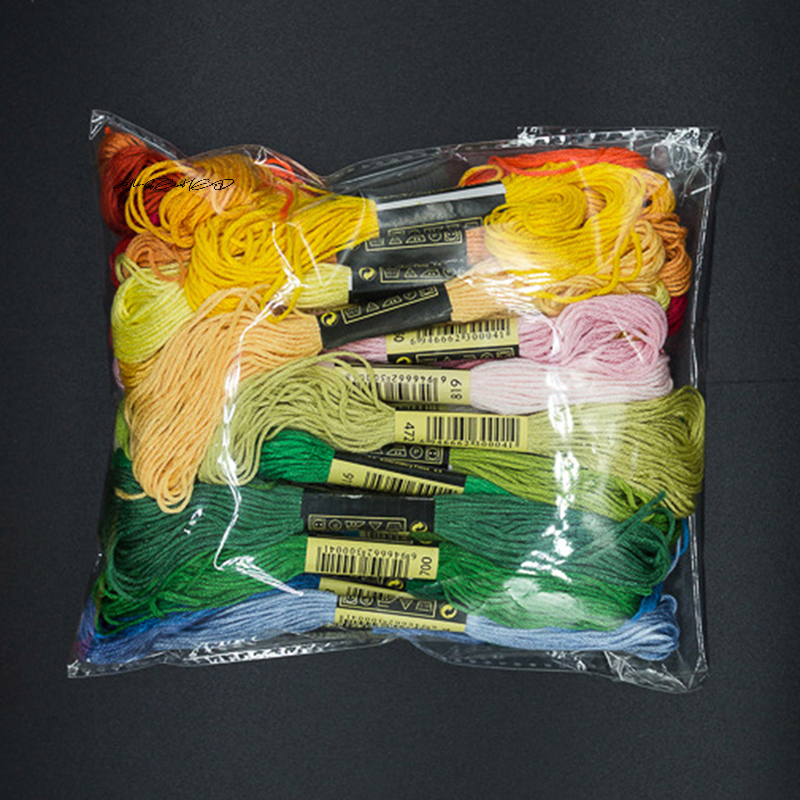 24/100/50 Multicolor Cross Sti - Embroidery Floss ulasan dan harga