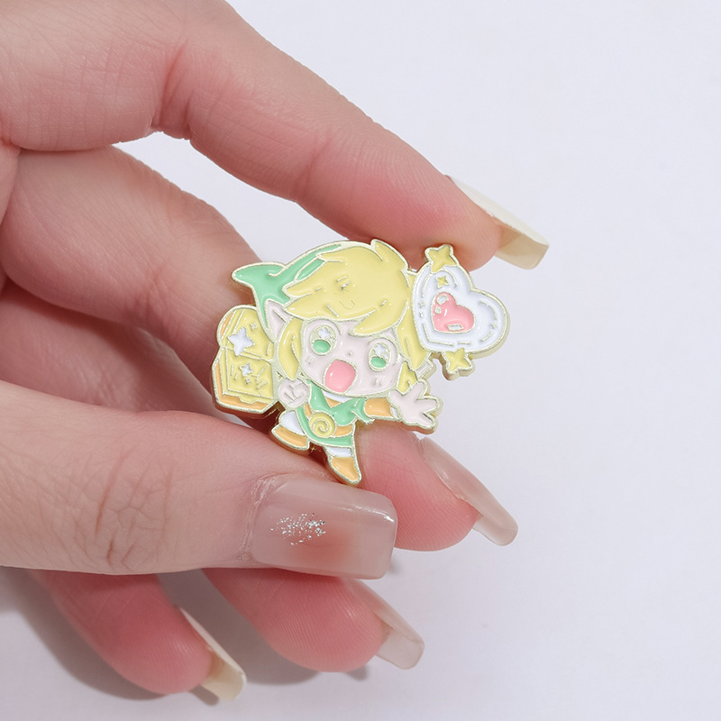 Adventure Game Badges Enamel P - Embroidery Illustration ulasan dan harga