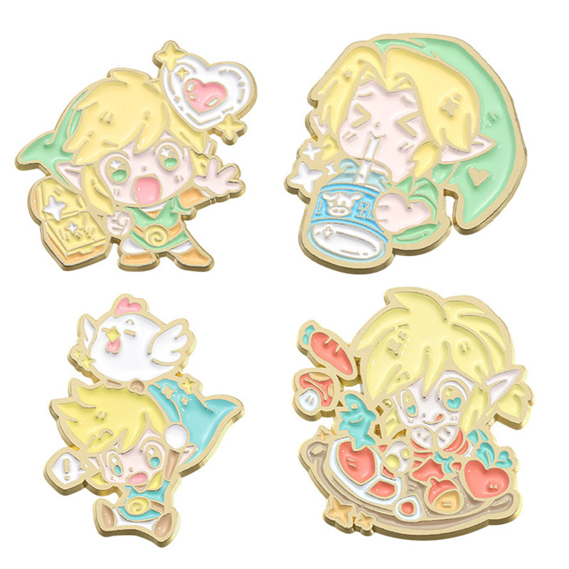 Adventure Game Badges Enamel P - Embroidery Illustration ulasan dan harga