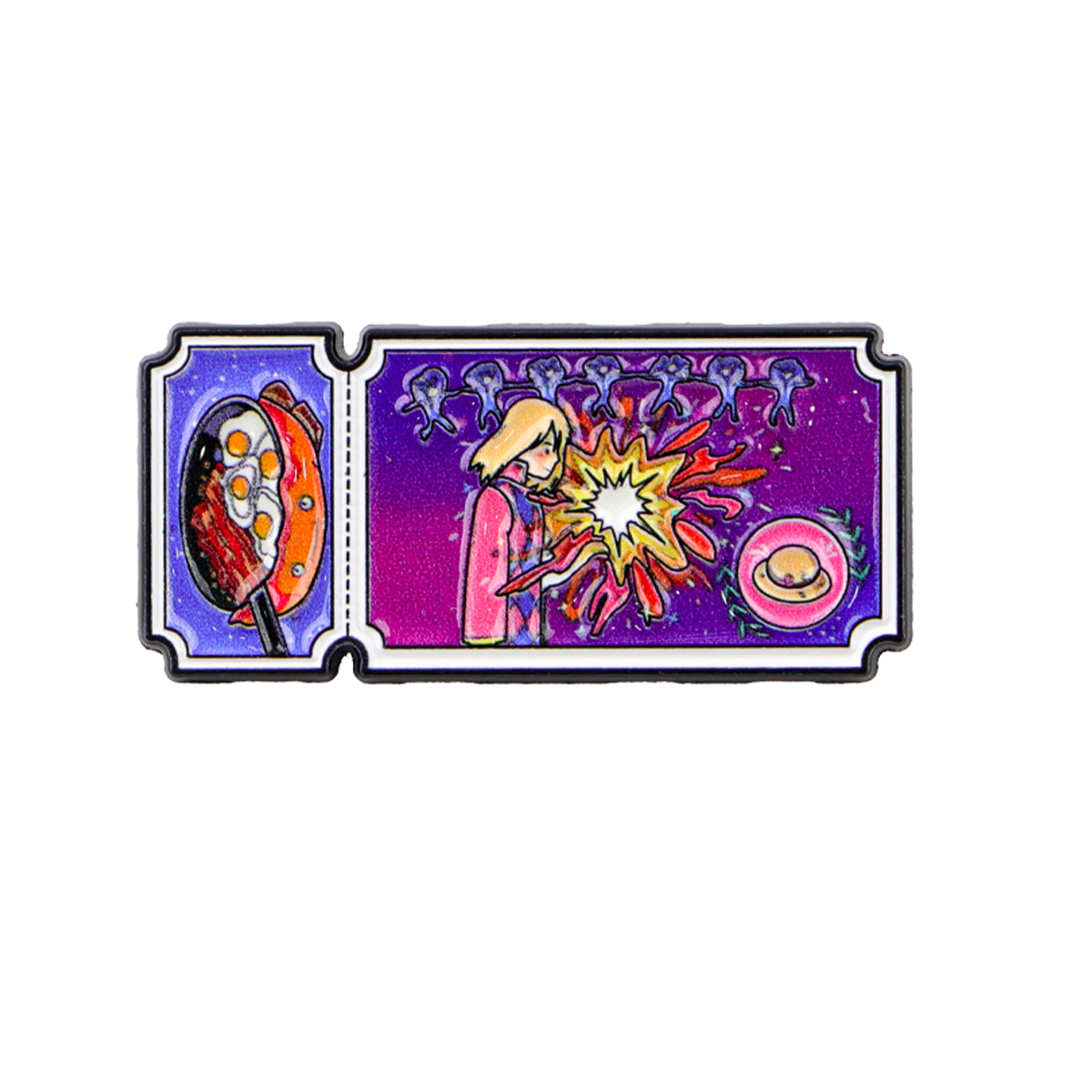 Anime Movie Enamel Pin Cartoon - Embroidery Illustration ulasan dan harga