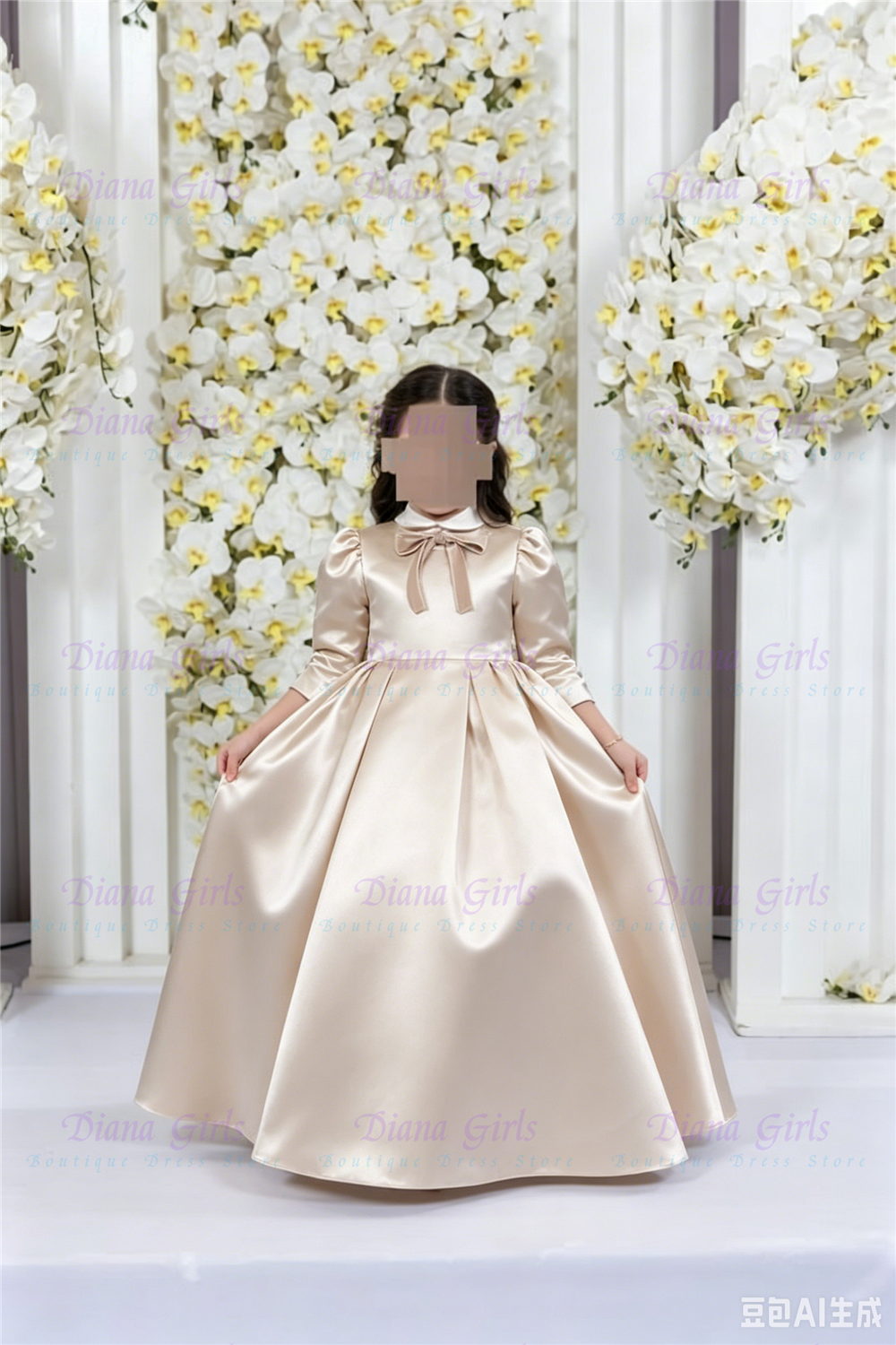 Lovely New Quality Champagne F - Embroidery Design Love ulasan dan harga
