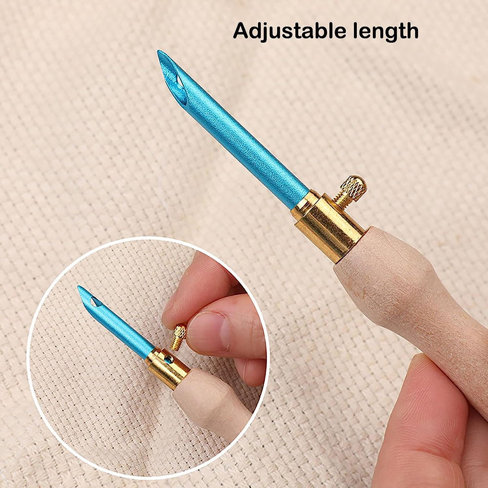 Punch Needle Kit Wooden Embroi - Punch Needle Handle ulasan dan harga
