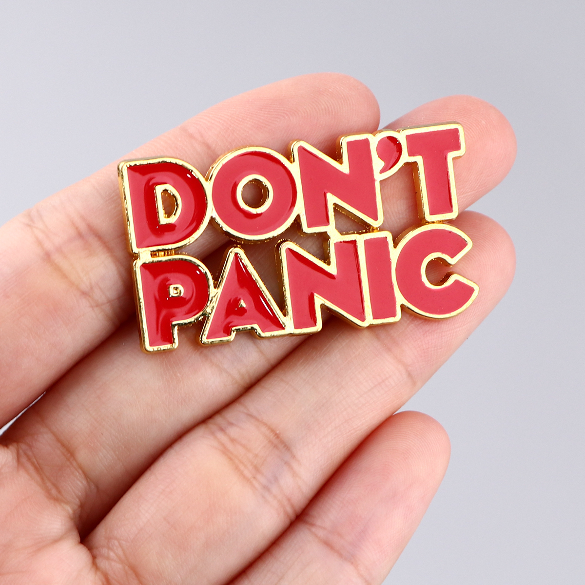 Vintage Enamel Pin Brooch Funn - Embroidery Illustration ulasan dan harga