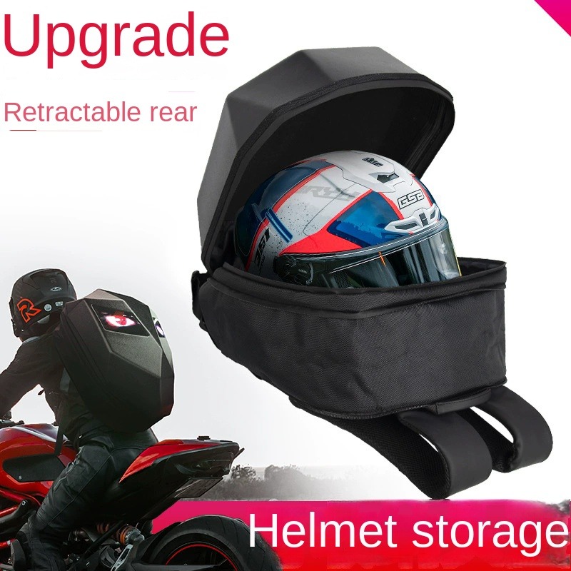 Led Riding Backpack Men Motorc - Embroidery Letter ulasan dan harga