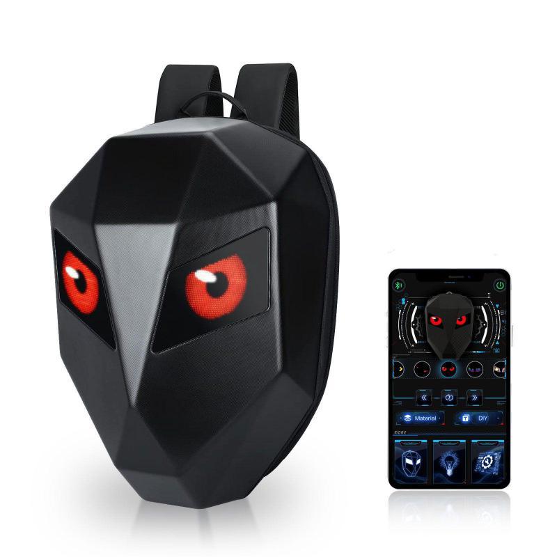 Led Riding Backpack Men Motorc - Embroidery Letter ulasan dan harga