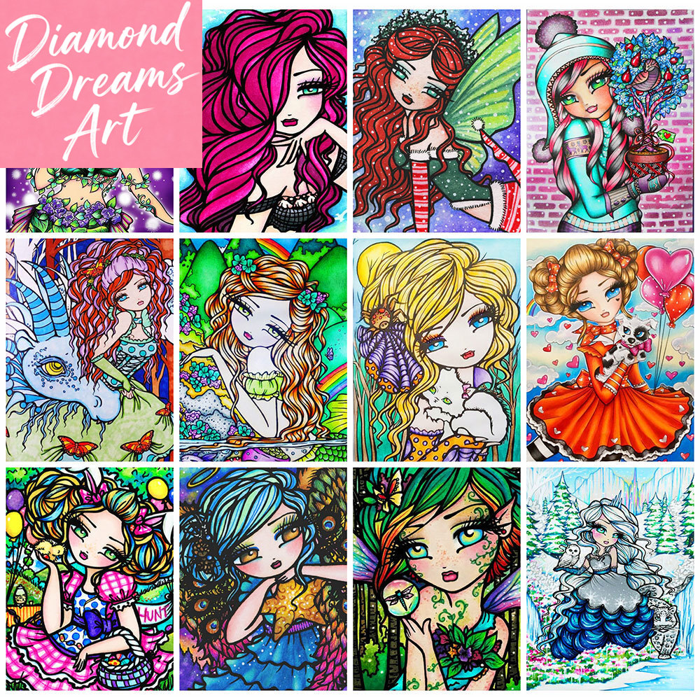 Frameless, 5D Portrait Diamond - Embroidery Wall Art ulasan dan harga